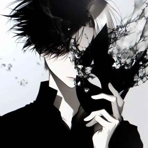 Avatar Nam Đen Trắng 12