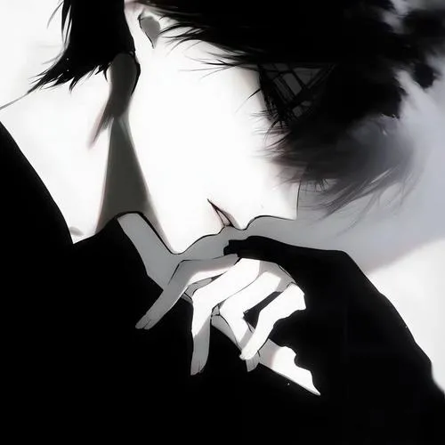 Avatar Nam Đen Trắng 28