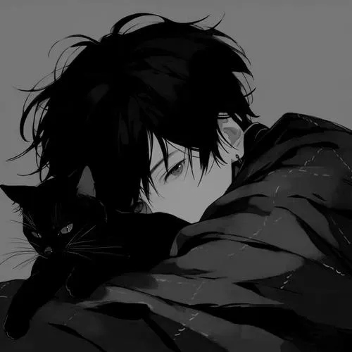 Avatar Nam Đen Trắng 31