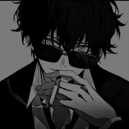 Avatar Nam Đen Trắng 36