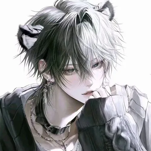 Avatar Nam Đen Trắng 47