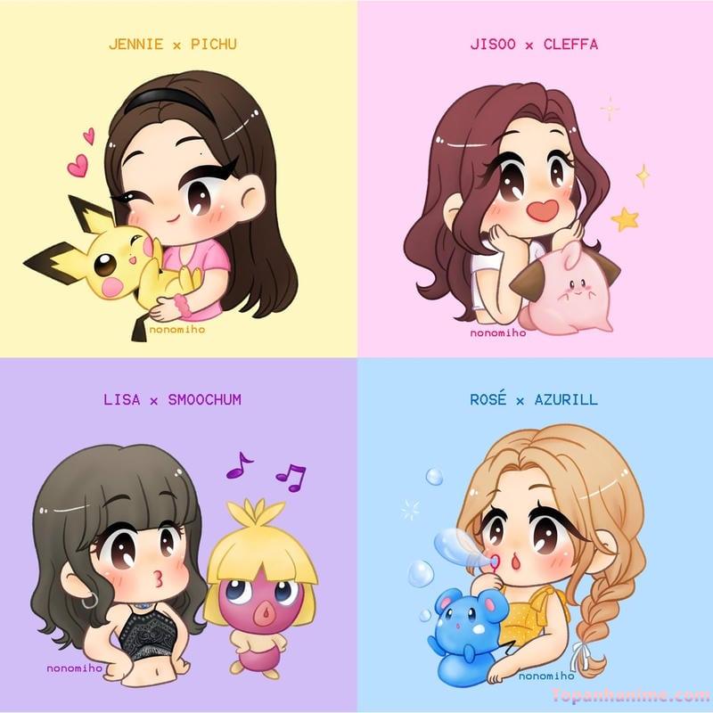 ảnh Blackpink chibi 5