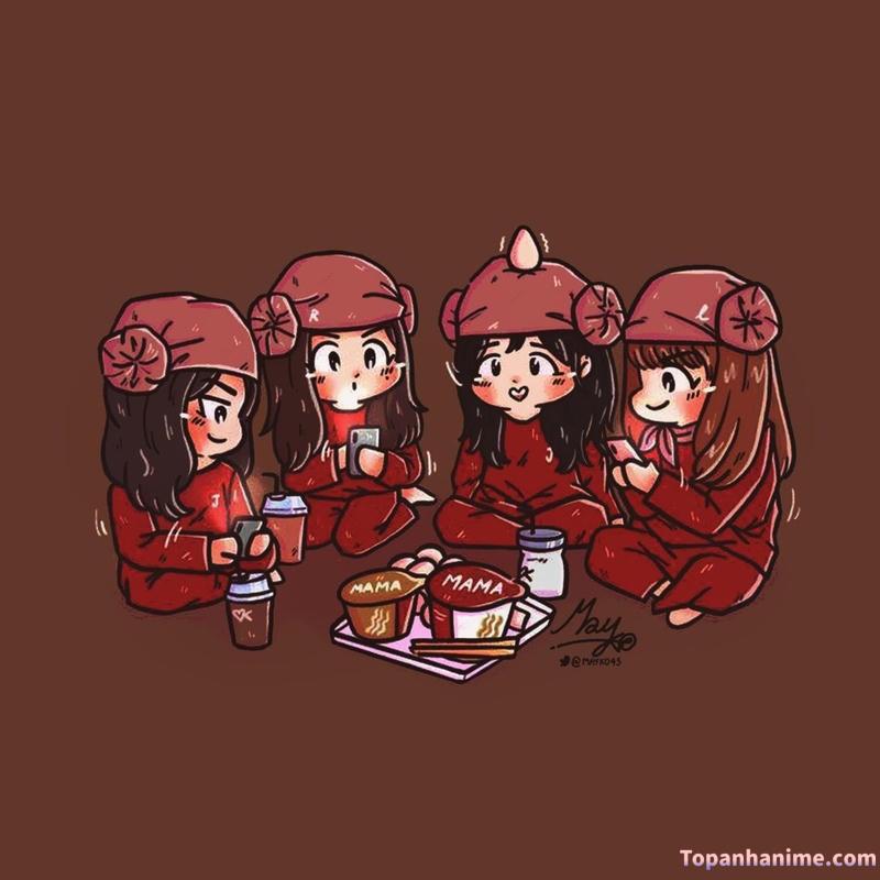 ảnh Blackpink chibi 6