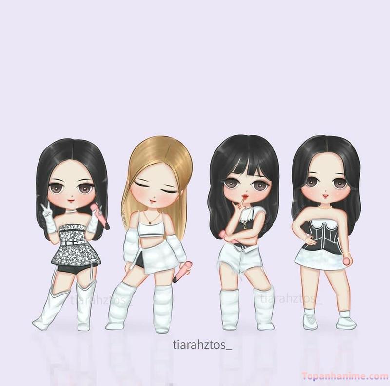 ảnh Blackpink chibi 12