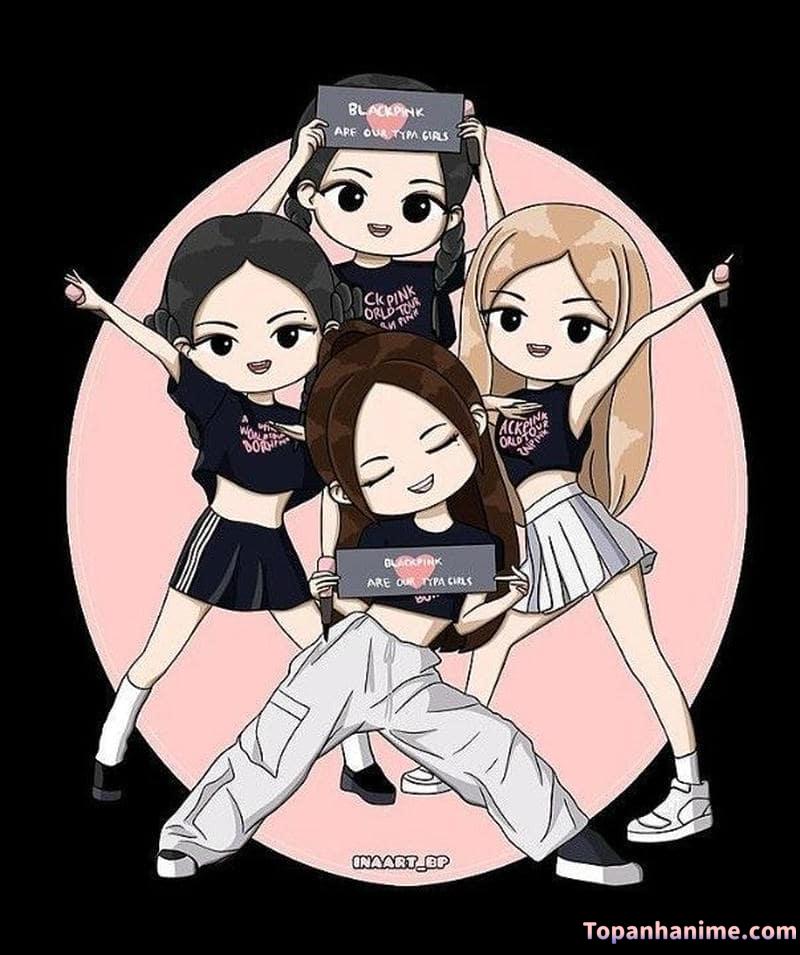 ảnh Blackpink chibi 19