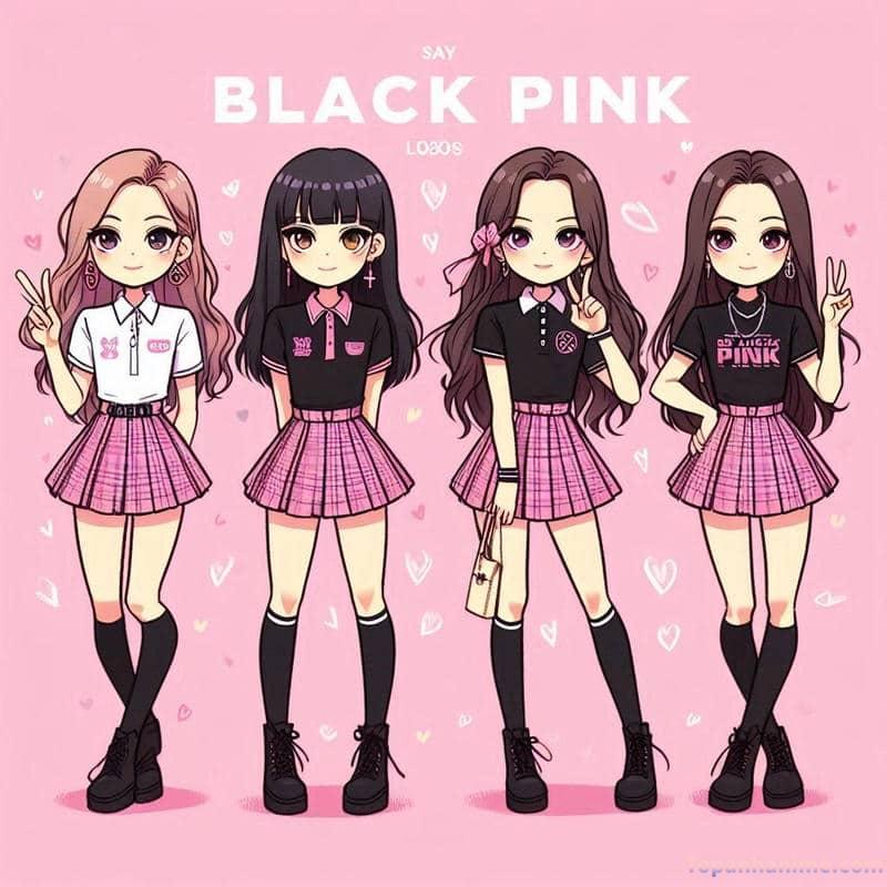 ảnh Blackpink chibi 25
