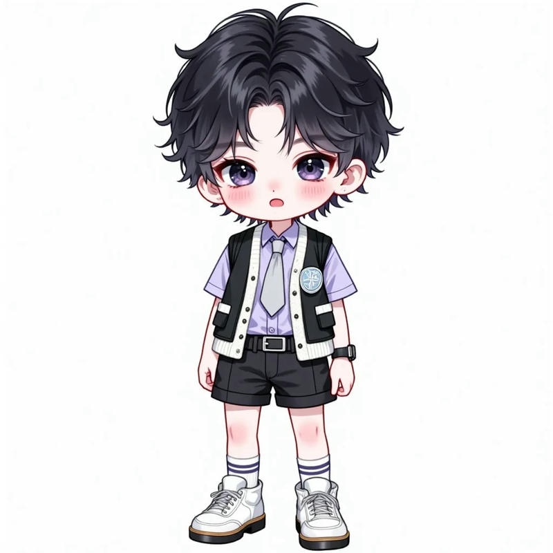 ảnh chibi nam lạnh lùng 29