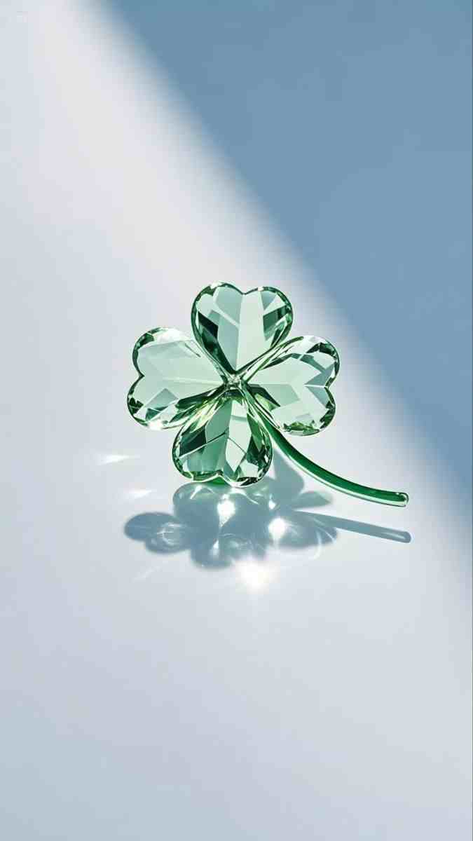 Ảnh cỏ 4 lá may mắn đẹp 8