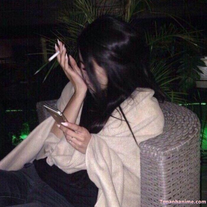 ảnh con gái hút thuốc 13