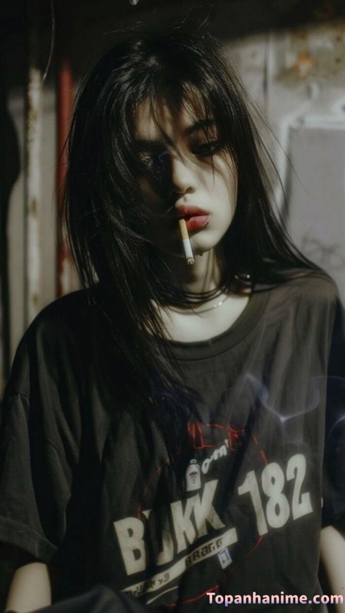 ảnh con gái hút thuốc 14