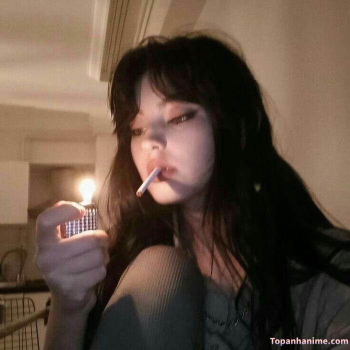 ảnh con gái hút thuốc 23