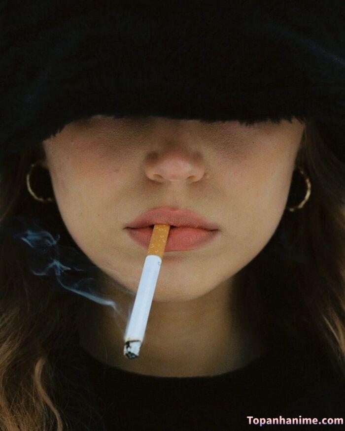 ảnh con gái hút thuốc 36