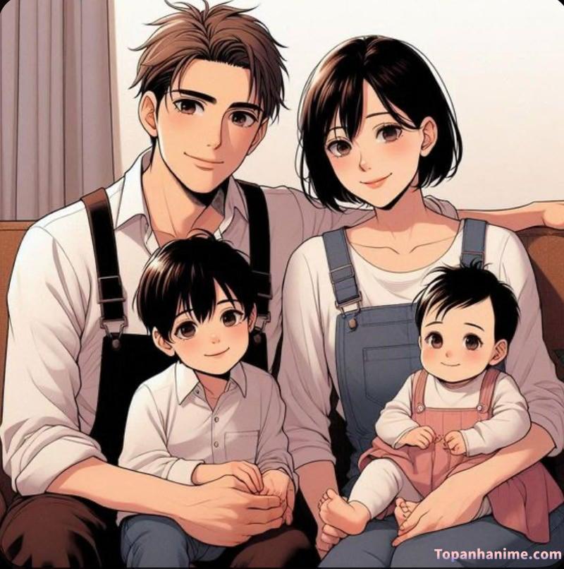 ảnh gia đình anime 13