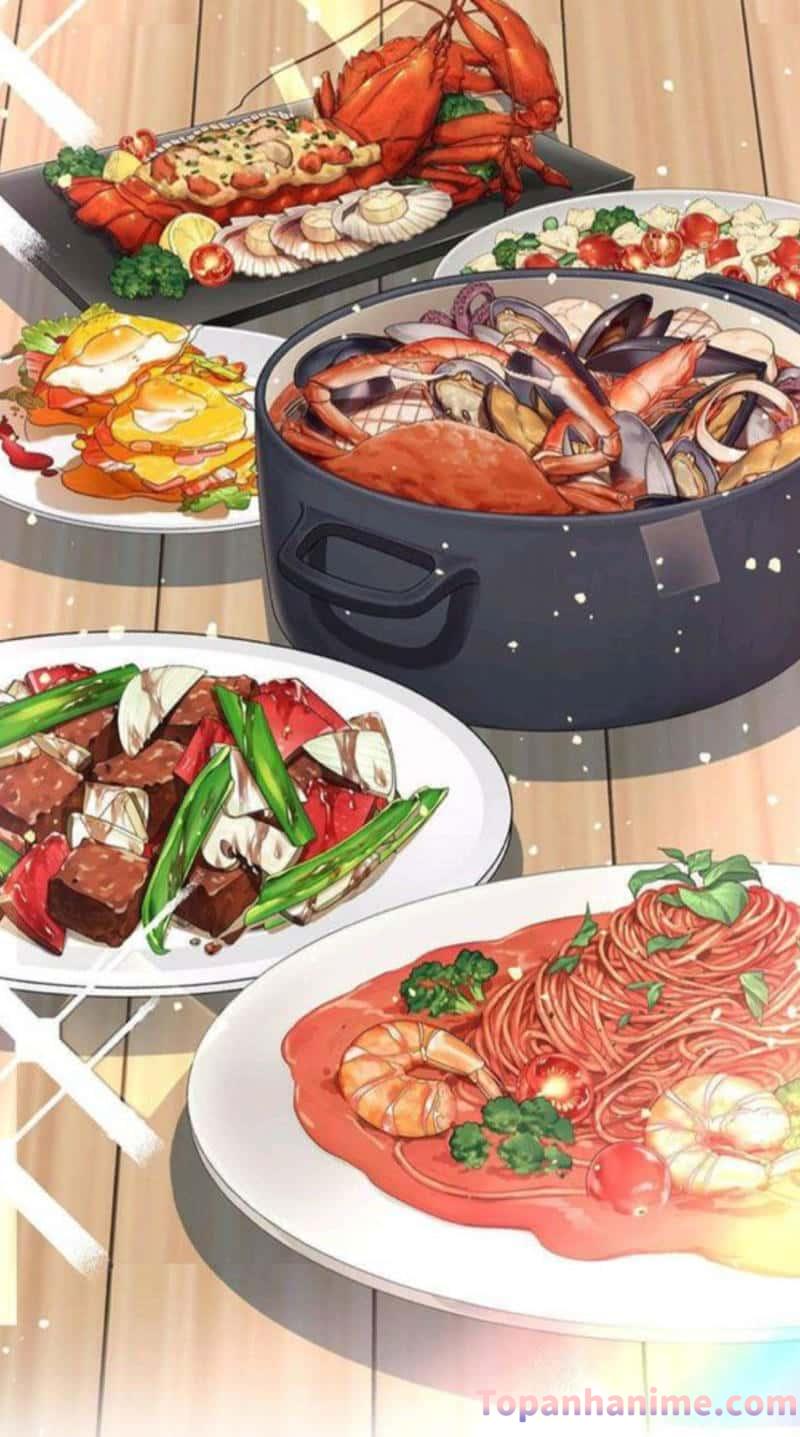 Ảnh đồ ăn anime 7