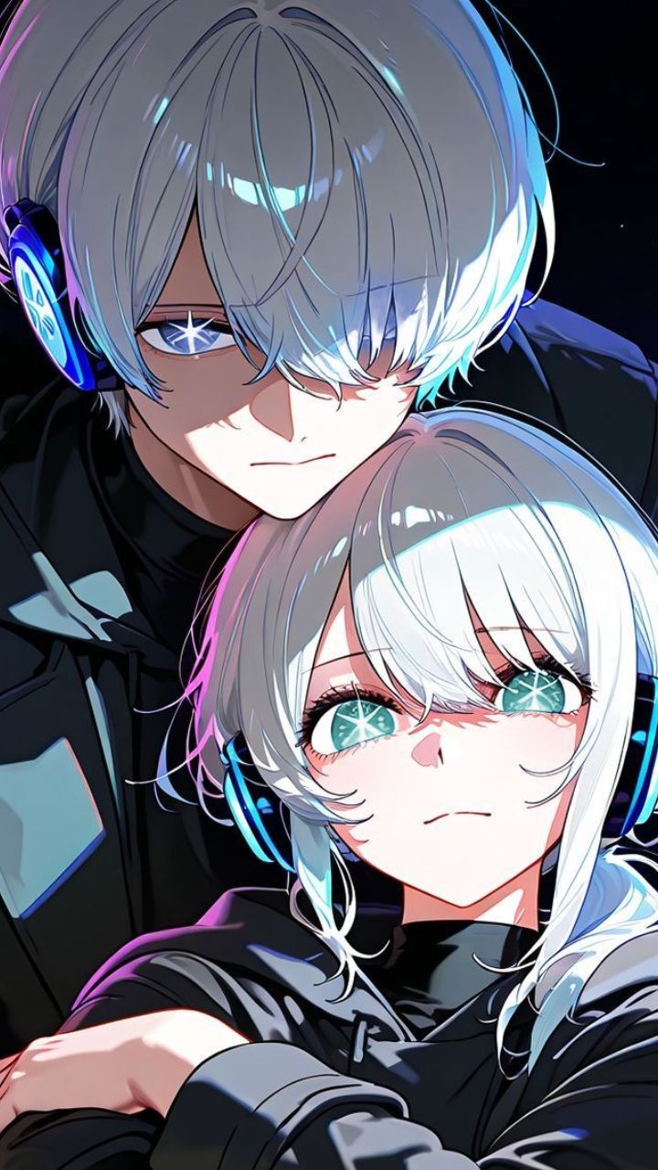 Ảnh Đôi Anime Cắt 3