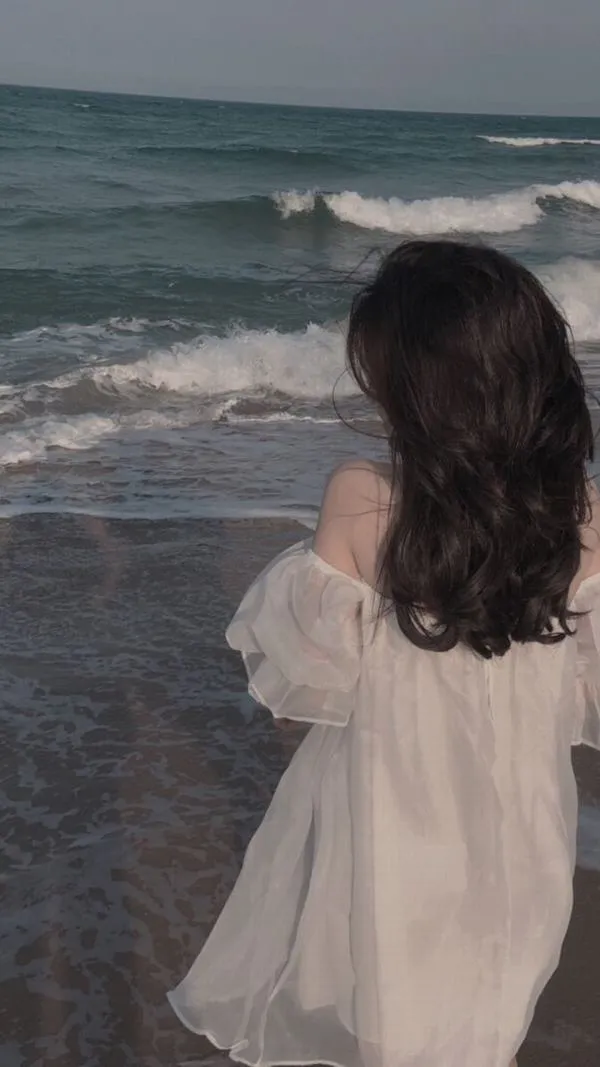 Ảnh Gái Đi Biển Che Mặt 15