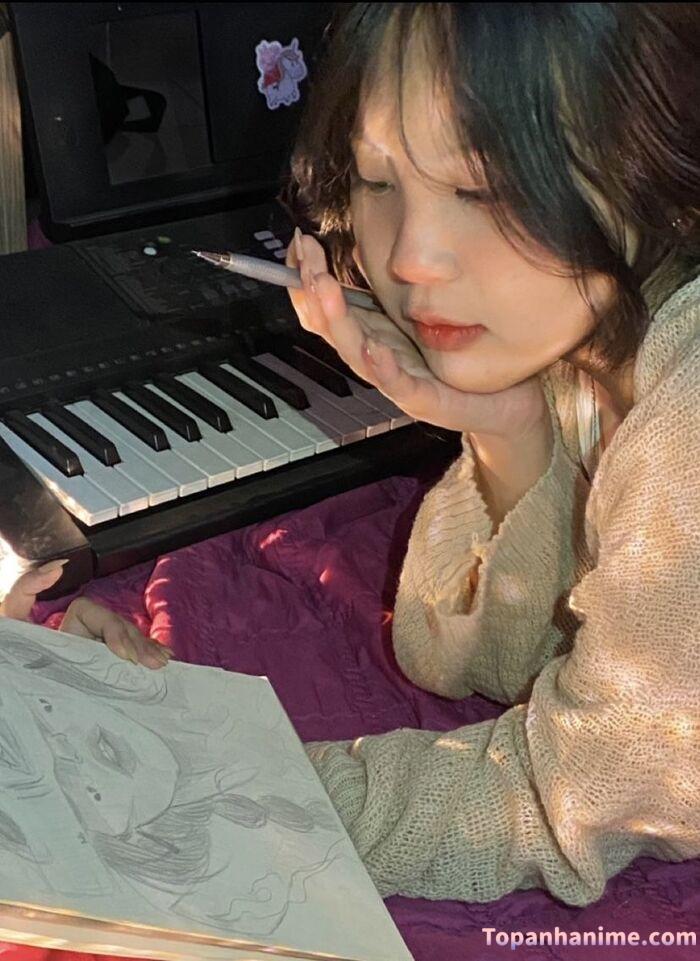 ảnh gái lớp 6 14