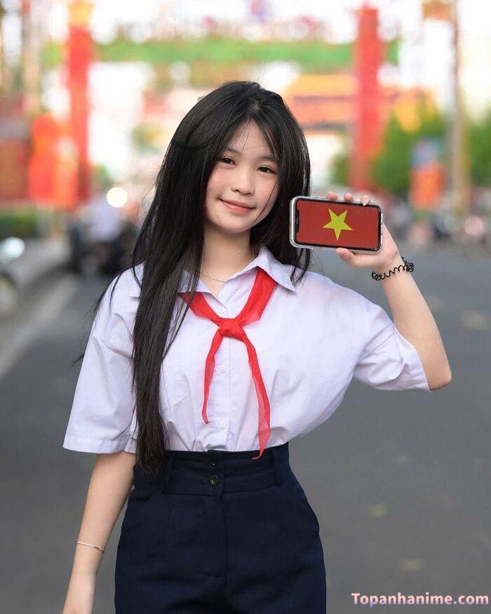 ảnh gái lớp 6 30