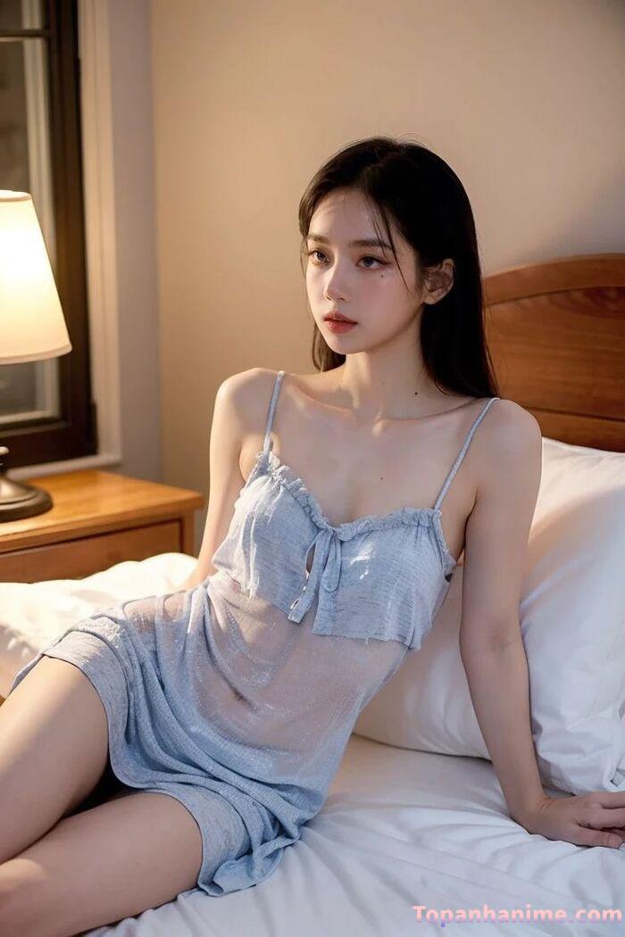 ảnh gái mặc đồ ngủ 35