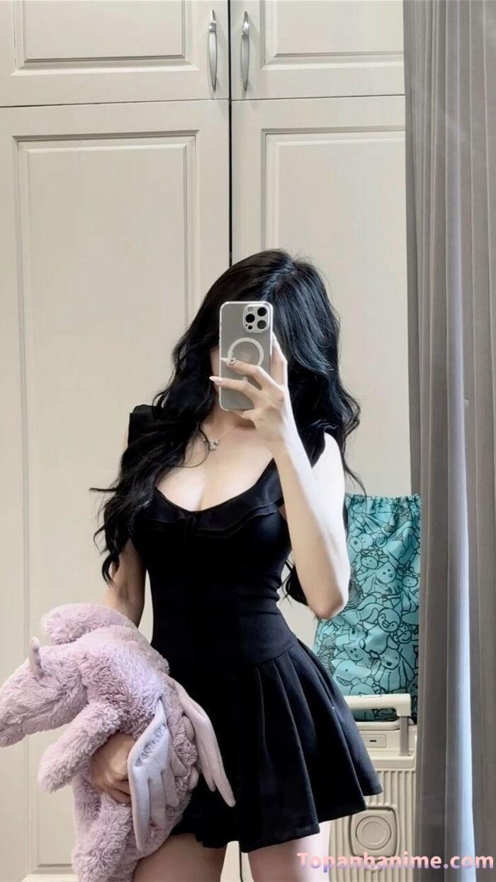 Ảnh gái xinh che mặt bằng điện thoại 58