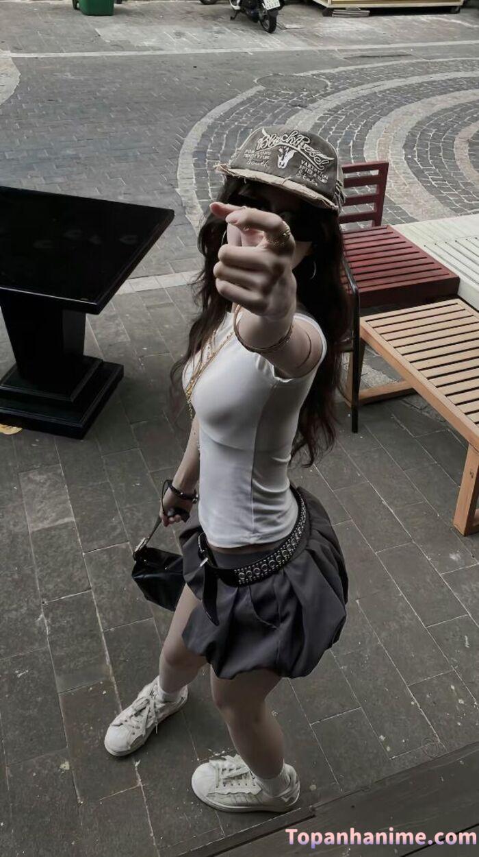 Ảnh gái xinh thích che mặt 49