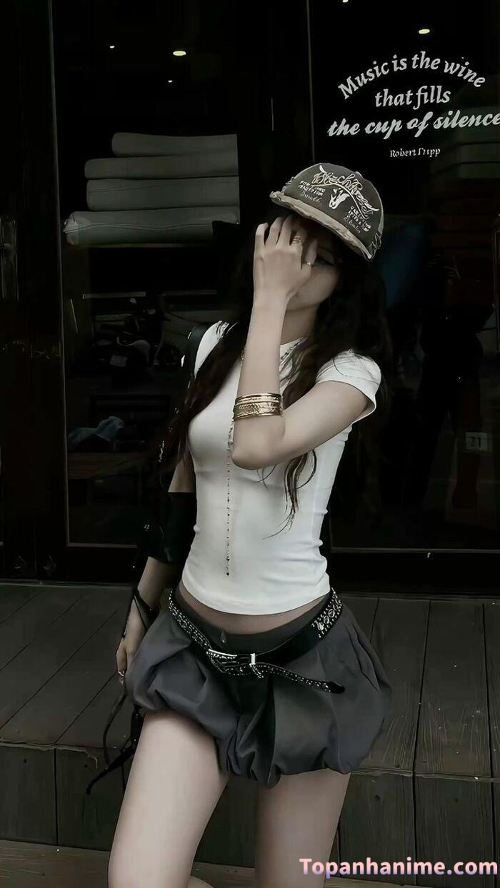 Ảnh gái xinh thích che mặt 57