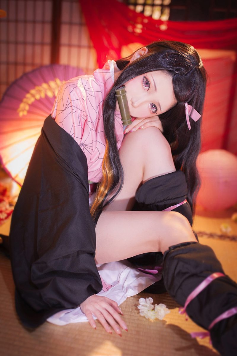 ảnh Nezuko cosplay 1