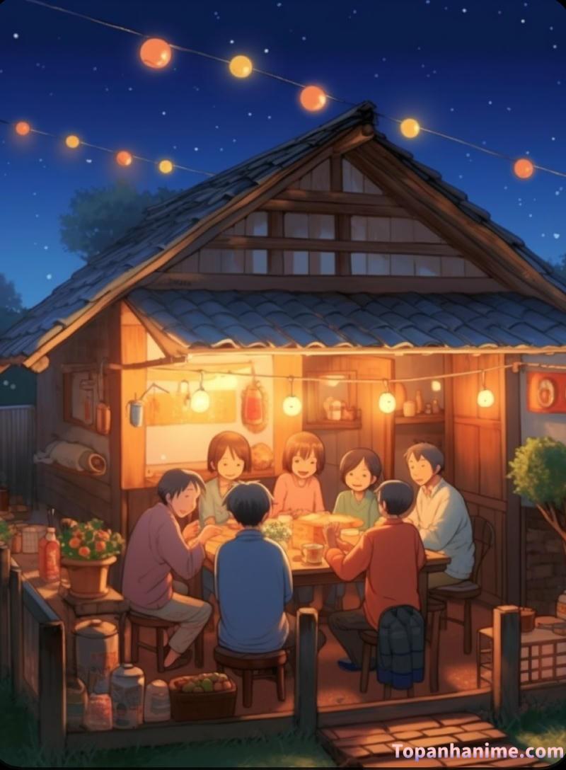 ảnh gia đình anime 21