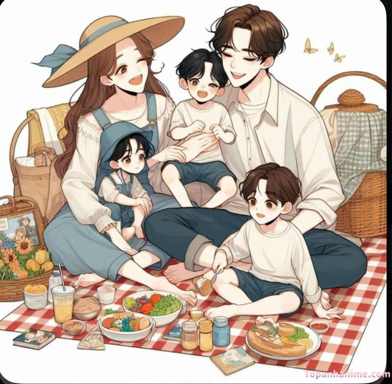 ảnh gia đình anime 23