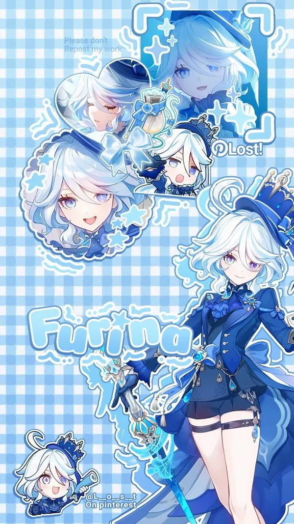 Ảnh Hình Nền Furina cute 9