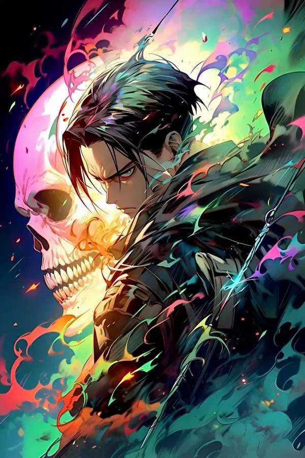 Ảnh Hình Nền Levi Ackerman ngầu 30