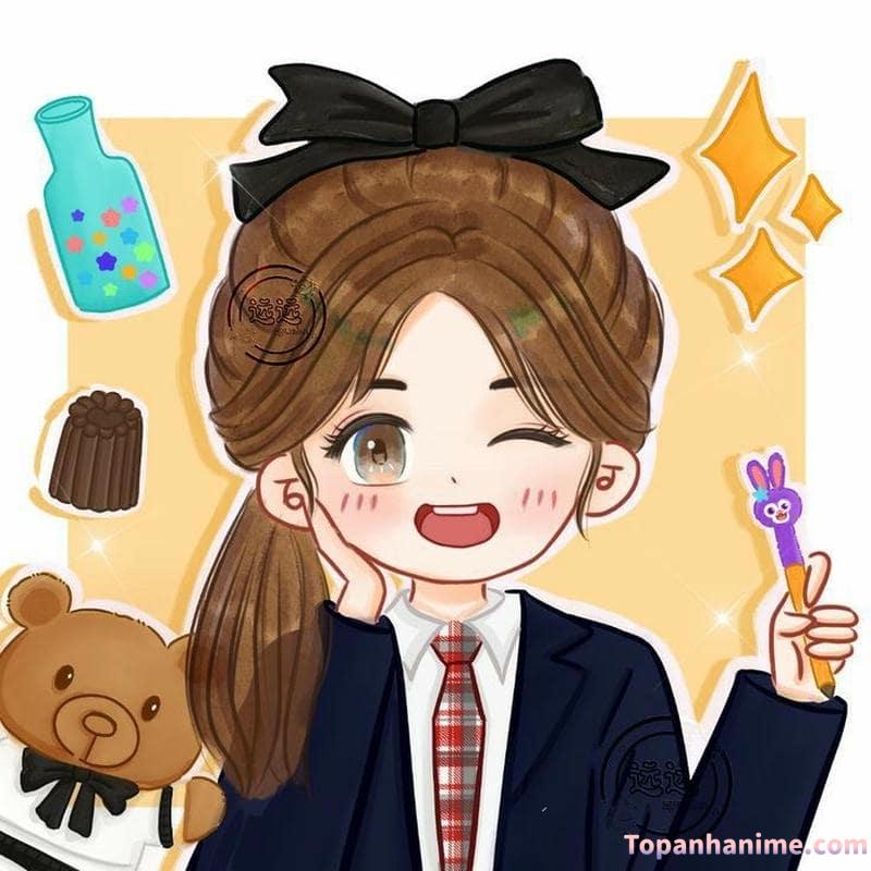 ảnh học sinh chibi 20