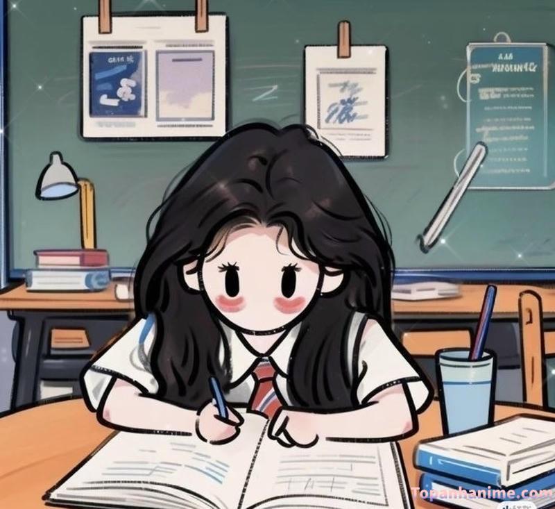 ảnh học sinh chibi 24