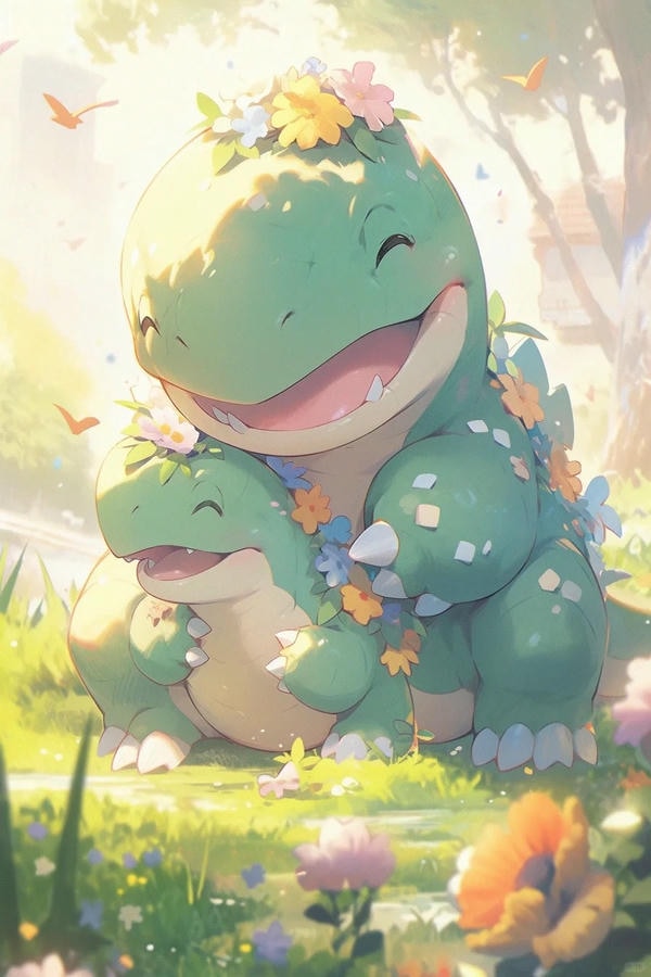 ảnh khủng long cute 26