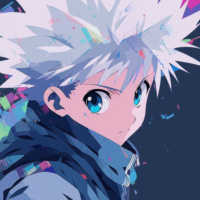 ảnh Killua siêu ngầu 14