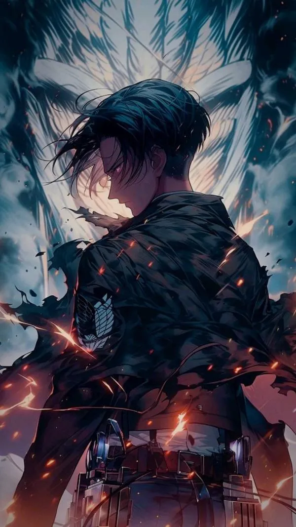 Ảnh Hình Nền Levi Ackerman ngầu 52