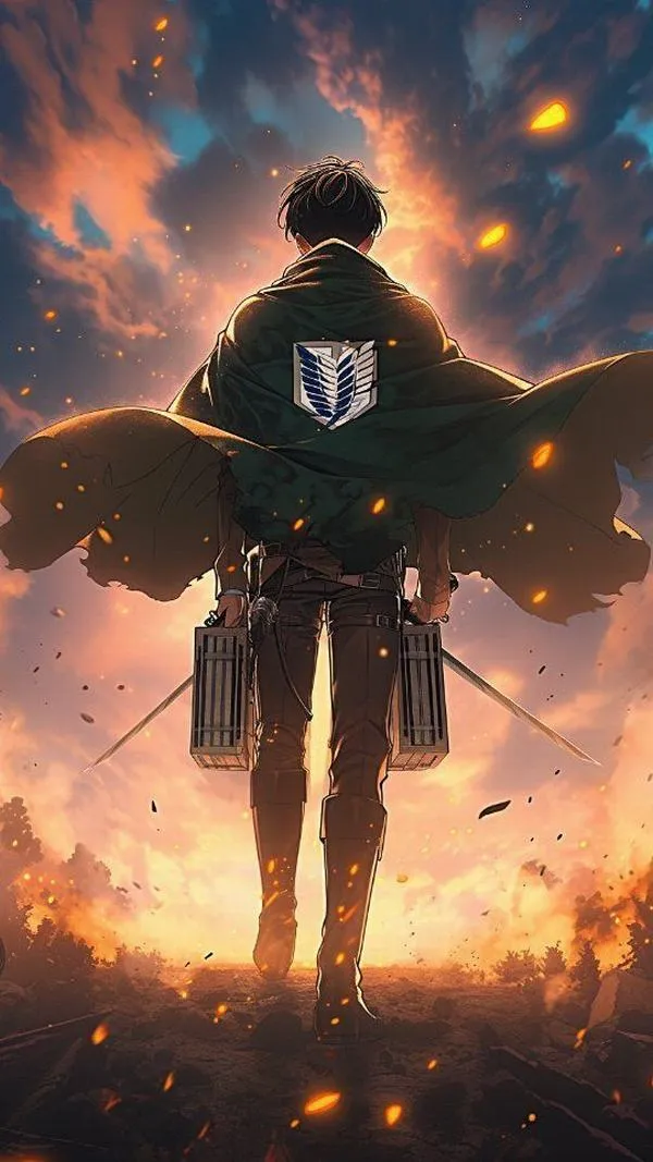 Ảnh Hình Nền Levi Ackerman ngầu 53