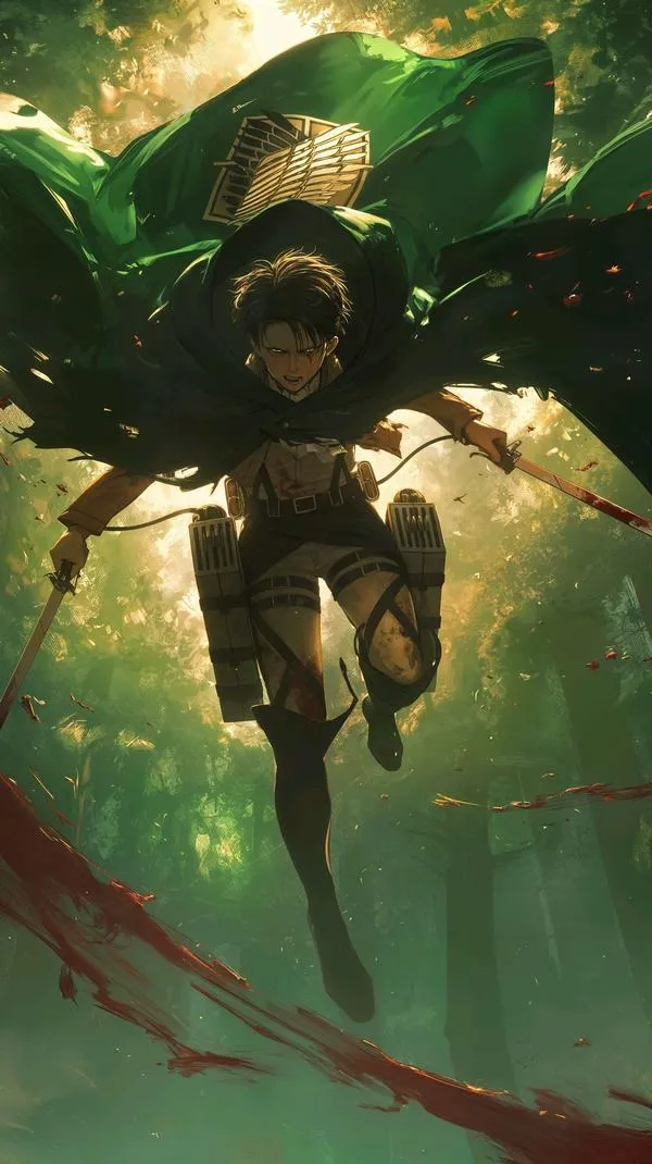 Ảnh Hình Nền Levi Ackerman ngầu 54