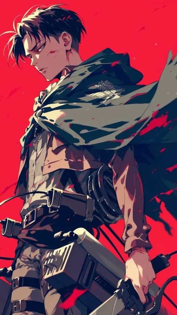 Ảnh Hình Nền Levi Ackerman ngầu 61