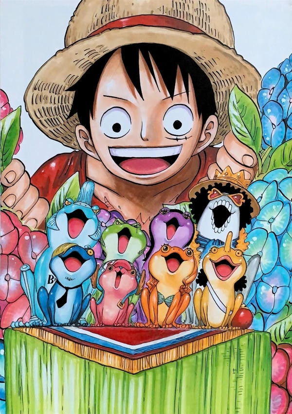 Luffy cười 21