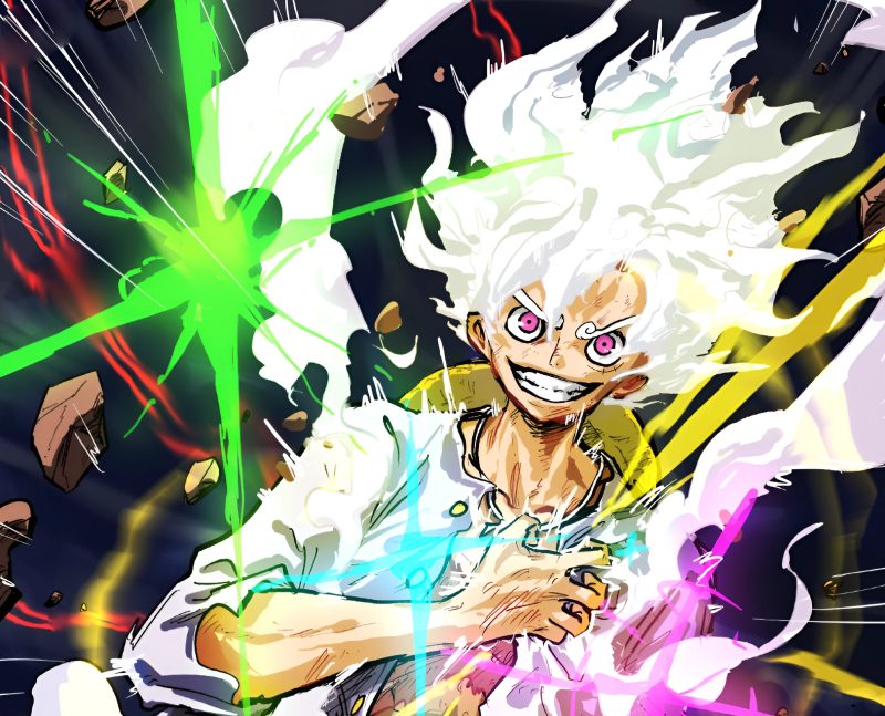 ảnh Luffy Gear 5 33