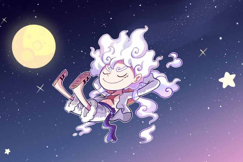 ảnh Luffy Gear 5 22