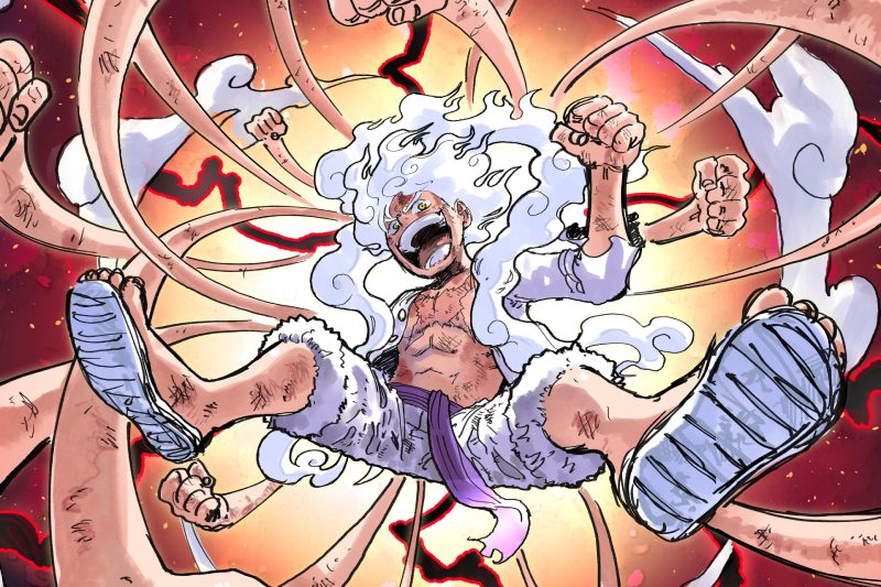 ảnh Luffy Gear 5 40
