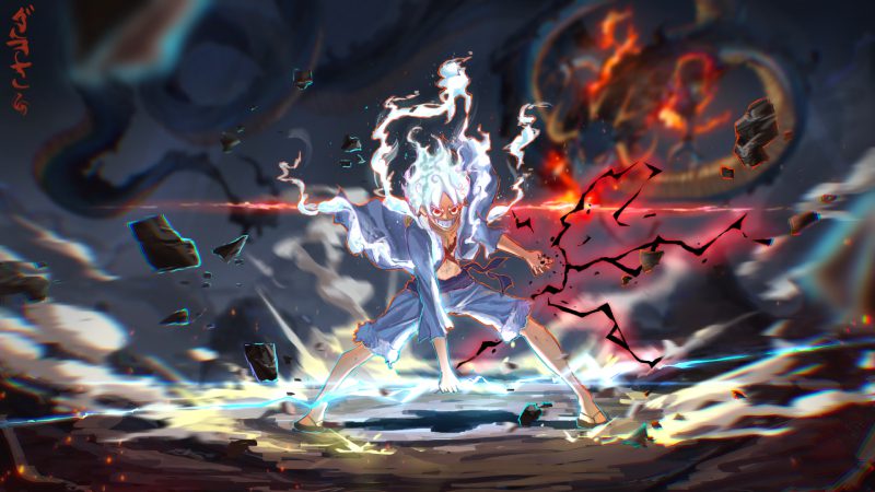 ảnh Luffy Gear 5 10