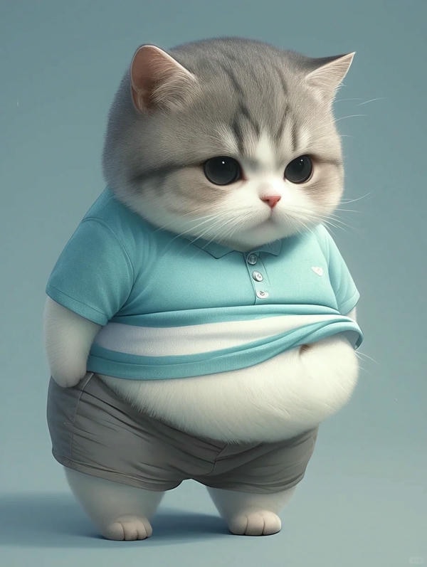 ảnh mèo béo 5