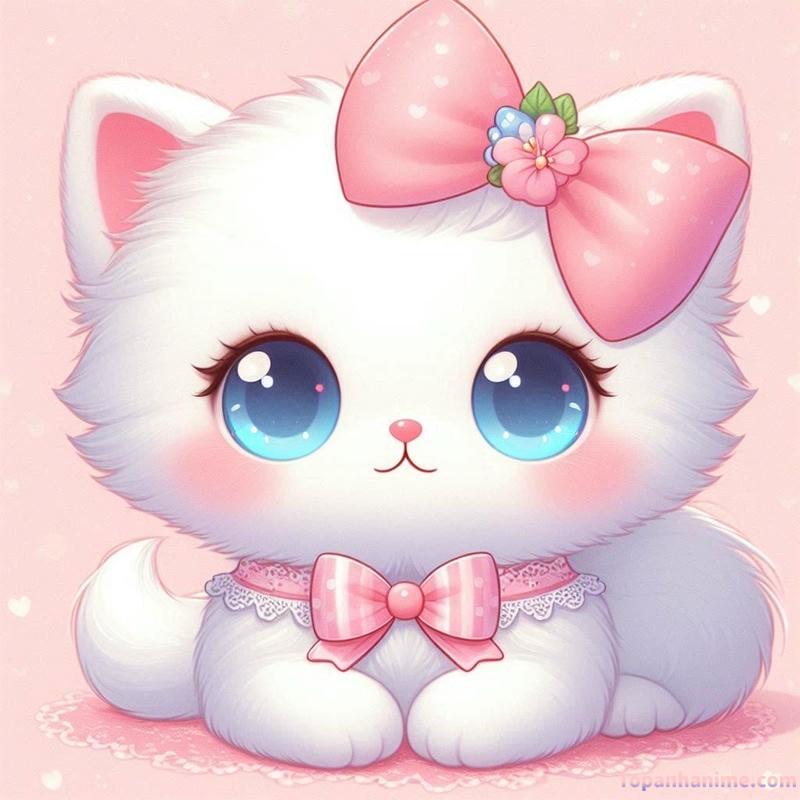 ảnh mèo chibi 32
