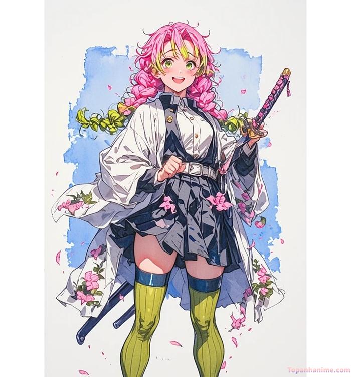 Mẫu ảnh Mitsuri Kanroji 33