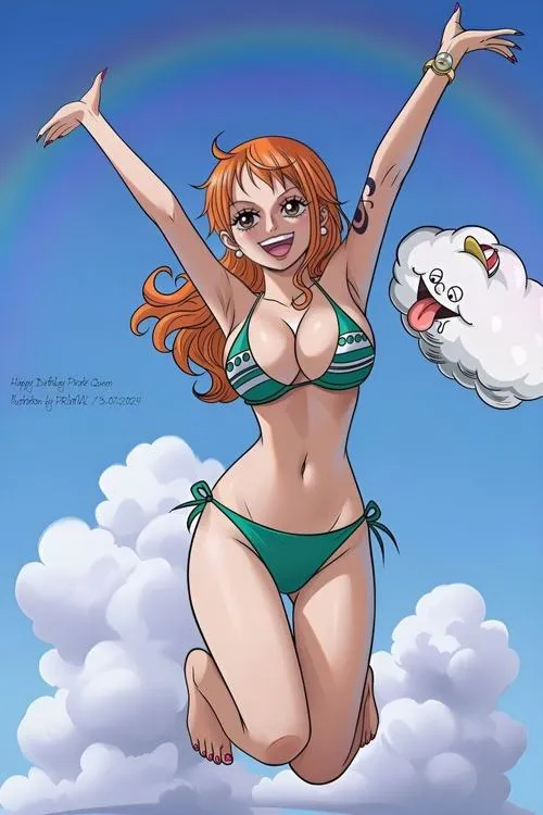 Ảnh Nhân Vật Nữ Trong One Piece Mặc Bikini sexy 60