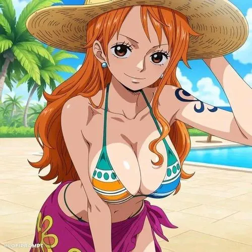 Ảnh Nhân Vật Nữ Trong One Piece Mặc Bikini sexy 42