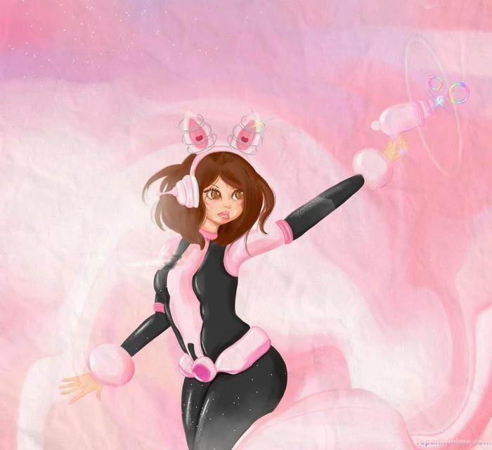 Mẫu ảnh Ochaco Uraraka 12